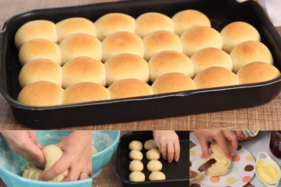 Pãozinho de Leite Fofíssimo! Chega a manteiga derrete