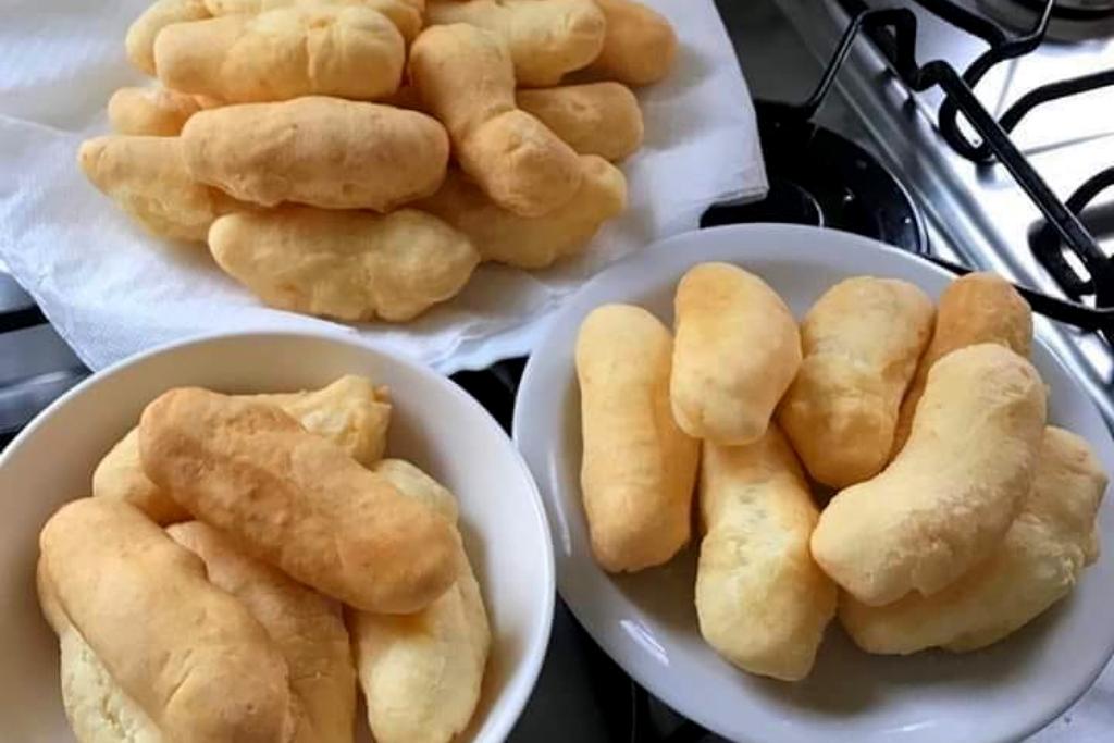 Biscoitos fritos, o lanche da tarde da sua família esta garantindo