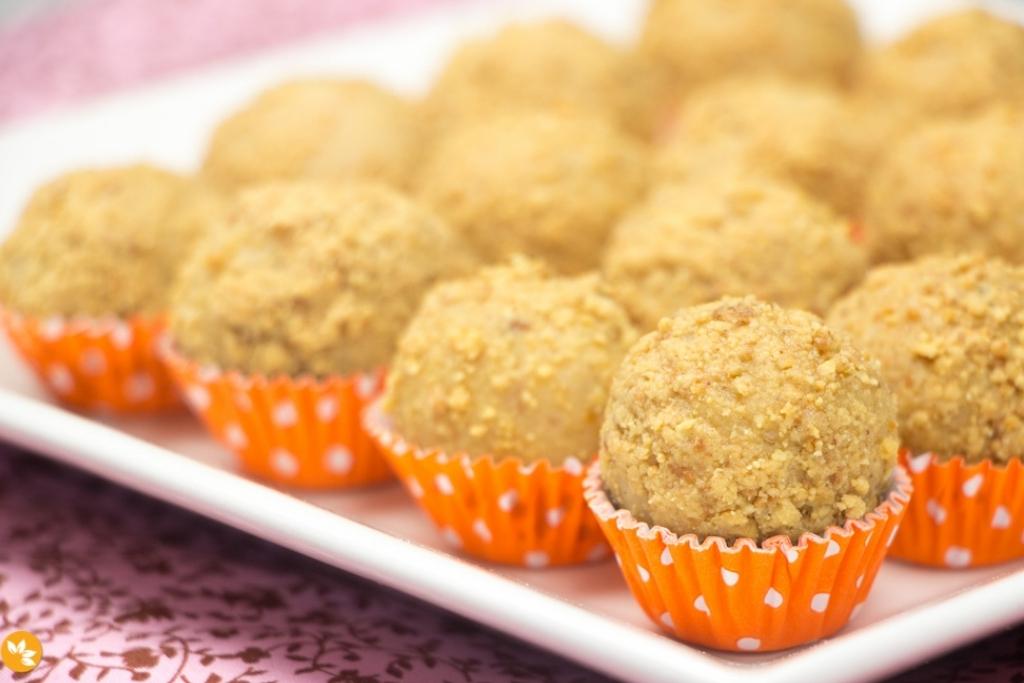 Doce de paçoca, para servir como sobremesa ou quando bate aquela vontade de comer um docinho