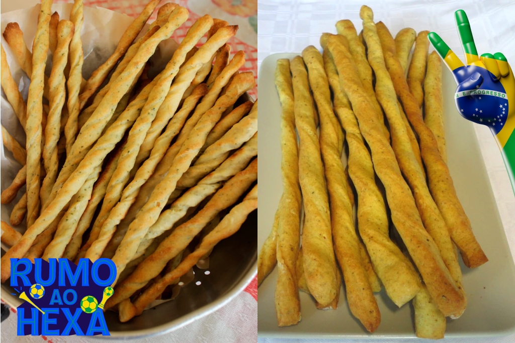 Palitos de Cebola! Petisco maravilhoso para assistir o jogo da Seleção Brasileira, Rumo ao HEXA!