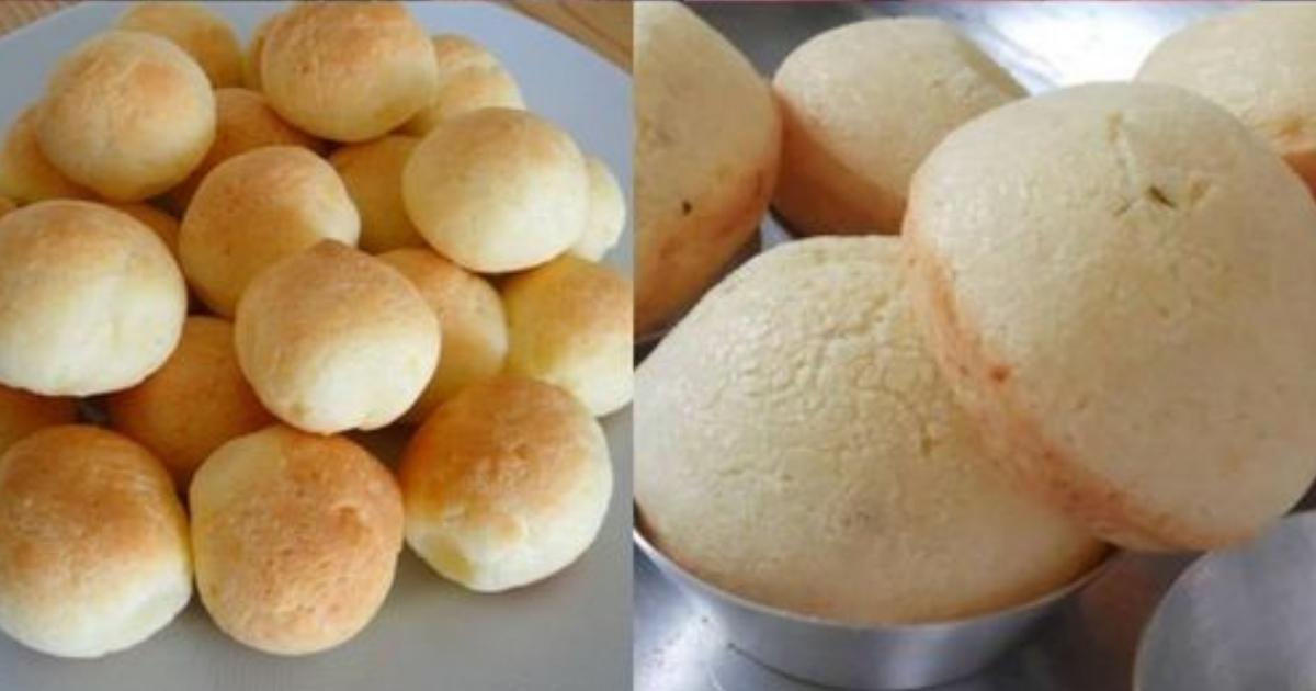 Pão de queijo de liquidificador que fica igual da maneira tradicional