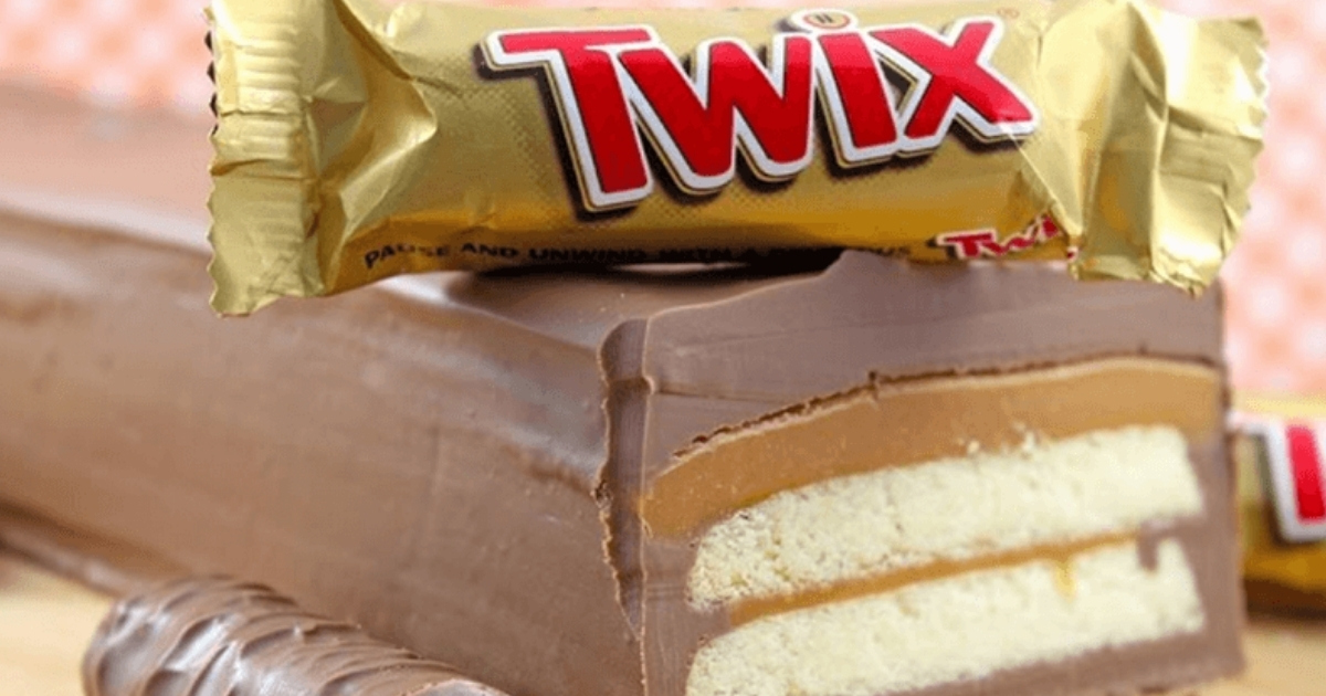 Twix gigante com apenas 3 ingredientes, fica mais gostoso que o original